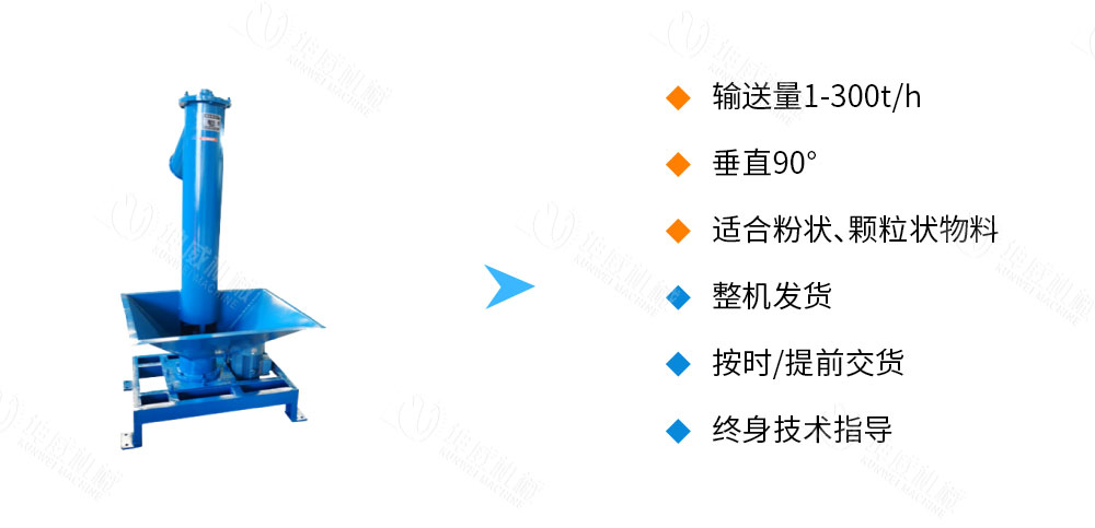絞龍螺旋輸送機特點優(yōu)勢